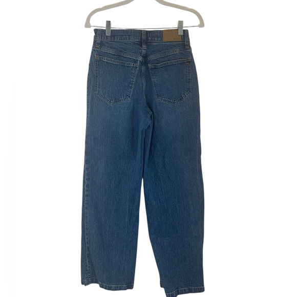 Madewell The Perfect Vintage Wide-Leg Crop Jean Size 26 - Picture 4 of 6